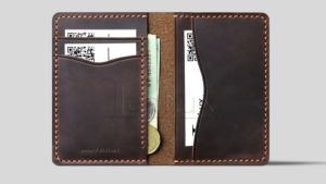 Ví Da LEALUX Mini Handmade 3-Ví Đựng Thẻ Nam Nữ