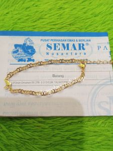 gelang guci variasi kupu 0 2 gram Semar nusantara