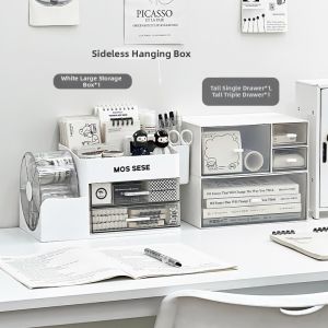 Multi-functional Desk Organizer Storage Box