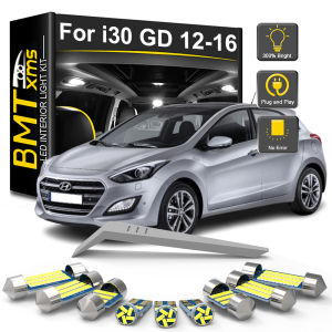 BMTxms 12Pcs For Hyundai i30 GD 2012 2013 2014 2015 2016 Canbus Car LED Interior Light Bulbs Kit Vehicle Lamp Car Accessories