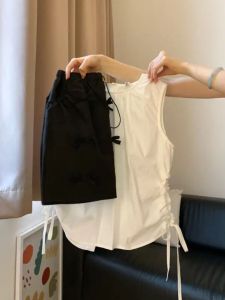 Sweet And Spicy Korean Style Womens Two-Piece Set Short Sleeve round Neck Crop Top And Skirt Combo for Younger Look