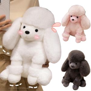 25/35cm Cartoon Cute Poodle Plush Doll Pillow Long Hair Big Ears Dog Plush Toy Animal Stuffed Home Decoration Gift For Children