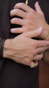 Emrys Simple Ring Silver Gen 2 Cincin Titanium Anti Karat Emrys Indonesia