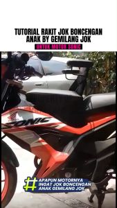 GEMILANG Jok Boncengan Anak Motor Honda Sonic