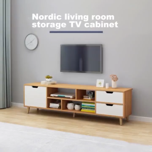 FondHome High Quality TV Cabinet 43-55 TV Cabinet Furniture Modern Minimalist TV Rack Cabinet Living Room Bedroom