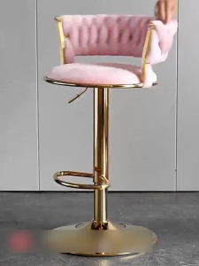 Luxury Bar Stool with 360° Swivel Adjustable Height Premium Quality for Philippine Homes Bars Cafes Luxury-inspired home bar stools modern minimalist swivel and height-adjustable island bar stools with backrests.