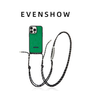 Evenshow Autumn Winter New Style Super Beautiful Strap across Body Genuine Leather Mobile Phone Case with Lanyard for  16Promax15/14 Unique Luxury Shell Anti-Fall Protective Cover