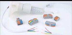 5PCS Universal Compact Wire Connector Quick Electrical Cable Splitter Wiring Terminal Connectors