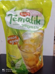 Tongji Tong Tji Tematik Lemon Grass Tea Isi 10 sachet (POUCH).