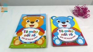 Sách - Tô Màu Nối Số Giải Đố Thông Minh Dành Cho Trẻ 2 - 6 Tuổi ( 6 Cuốn )