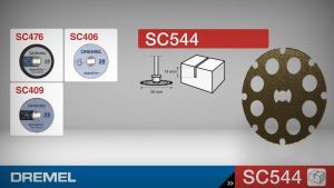 DREMEL® Ez Speedclic: Wood Cutting Wheel SC 544