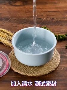 Mangkok Makan Wheat Straw Bowl 3 in 1 Set || Fresh Bowl High Quality Seal & Keep Fresh || Wadah Tempat Makanan Food Grade Mangkuk Kuah Anti Tumpah