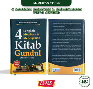 Buku Kitab Bacaan Islam - 4 Langkah belajar Membaca dan Menerjemah Kitab Gundul Metode Assasakiy