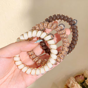 hellocandy | High Elasticity Spiral Phone Cord Hair Ties for Women
