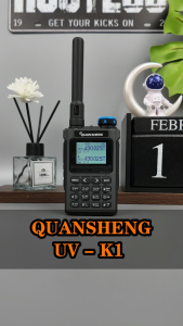 Quansheng UV-K1 Mini Walkie Talkie Long Range 10km Multi-Band Two Way Radio Transceiver DIY Power on Photo 2MB Flash Memory Type-C Charging 1.77” Large LCD display UV-K1(8)