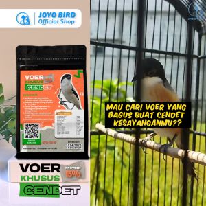 BELI 1 GRATIS 1 | MAKANAN BURUNG CENDET | VOER BURUNG CENDET | VOER HARIAN | VOER NUTRISI KOMPLIT | VOER CENDET PROTEIN 15% 300GR