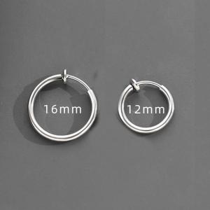 Titanium Steel Mens Pain-Free No-Piercing Earrings Minimalist Style Fashion Jewelry Ear Cuffs Fresh out Original Design