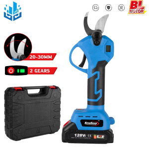 18V 30mm pemangkasan gunting gunting elektrik tanpa wayar 1500mah 1280W boleh dicas semula cawangan buah cawangan pemangkasan alat sesuai untuk Makita 18V bateri