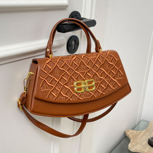 Elegant Embroidered Box Bag Womens Fashionable Shoulder Crossbody Bag Commute Handbag Small Square Bag Cneeya&Kaer Brand