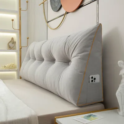 ZONGWEI | Headboard Double Pillow Removable and Washable