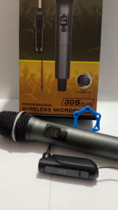 NEW YAMAHA 30S/50S PLUS Professional UHF Dual Wireless Microphone W/ Built-In Rechargeable Battery For Karaoke