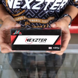 NEXZTER ผ้าเบรคหน้า เบอร์ 129129AA FORMULA 8.1 ใส่ปั้มคาลิเปอร์ ผ้าเบรคมอไซค์ ผ้าเบรคNexzter ผ้าเบรคปั้มหน้า ผ้าเบรคปั้มแต่ง