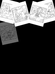 COZY DATE Coloring Book Buku Gambar Mewarnai Sketsa Menggambar Kertas Premium Tebal 220 GSM A4