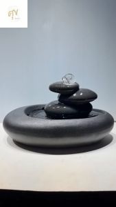 น้ำล้นผุดตัวโชว์มีตำหนิ ทักแชทดูสินค้าก่อนสั่ง น้ำพุ รุ่นวงทรัพย์เรียกโชค วัสดุเซรามิกเนื้ออย่างดี เสริมฮวงจุ้ยขนาดตั้งโต๊ะแต่งบ้านมงคล ของขวัญ