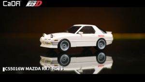 CaDA Initial D Takumi Fujiwara Toyota AE86 Trueno Brick DIY 1:35 Scale Vehicles DIY Blocks Toy Set C55018W