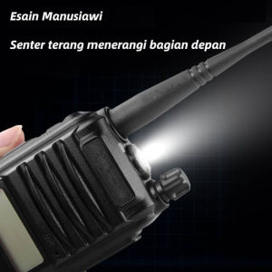 (BISA COD) HT BF-A58S WalkieTalkie Waterproof Tri-Band 136-174/220-260/400-520MHz 8W Walkie Talkie Jarak Jauh 20km Walkie Talkie