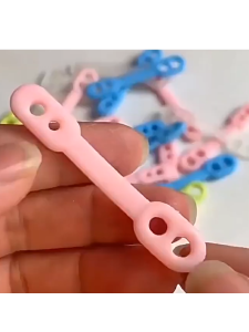 30pcs 50pcs Gesper Gantungan Baju Tahan Angin  / Klip Gantungan Baju Silikon Anti Selip