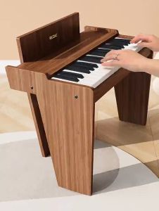 ✅Ready✅ Children Piano Electronic Organ Toy Can Play Baby Little Girl Beginner Wooden Home Elektronik Mainan Kid Budak