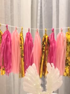 Paper Tassels Garland Decoration Set Party Needs Wall Backdrop Design 15pcs/20pcs DIY Tissue Paper Tassel For Baby Shower Birthday Wedding Christening Party Decorations
