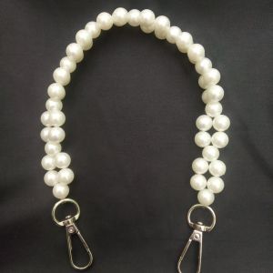 Tali Tas Mutiara Handle Rantai Mutiara (panjang 37cm)