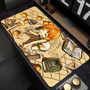 Bandai | Rubber xxl Mousepad Gamer Gaming Mouse Pad one piece Nami  E-sports Players Desk Keyboard Mat Office Computer Laptop Mat