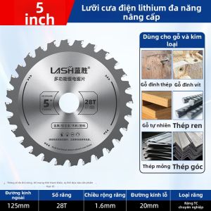 LASH | Đĩa Cắt Gỗ Kim Loại 4 Inch hoặc 5 Inch