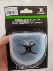 Gilbert Rugby Academy Mouthguard Mouth Guard Gumshield Mouthguard Senior / Junior Black