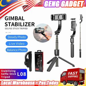 Original GIMBAL STABILIZER L08 Mobile phone stabilizer anti-shake handheld PTZ video shooting