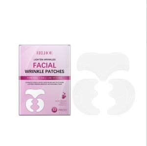 EELHOE Firming Fine Lines Hydrocrystalline Patch Anti-Aging Lifting Sagging Facial Skin Deep Nourishment Masks Condensed Water Microcrystalline Law Wrinkle Patch Firming Essence Patch Law Pattern Sticker Forehead Sticker Eye Patch