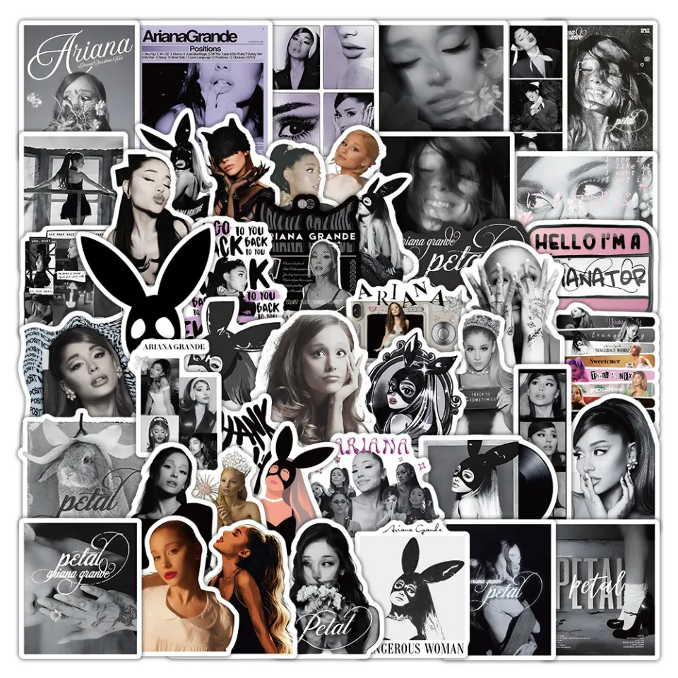 Bandai | 50pcs Ariana Grande New Album Petal Atmosphere Graffiti