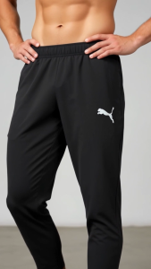 Puma Mens Active Woven 3/4 Pants Casual Long Sport Pants (Black) 58673401