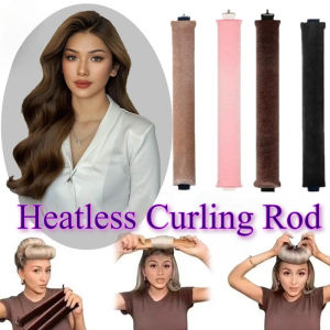 Heatless Curling Rod Set Headband Lazy Hair Curlers No Heat Hair Rollers Curls Sleeping Soft Flexi Rods for Beauty