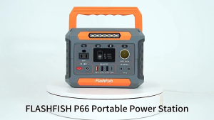 Flashfish Portable Power Station 300W 60Hz Solar Powerbank Home Solar Generator for laptop fan