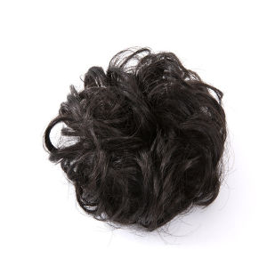 Phụ Kiện Tóc Giả Phụ Kiện Tóc Nữ Tóc Búi Cao Tóc Búi Hoa Tóc Xoăn Tóc Giả Bằng Sợi Polyester Tóc Giả Tăng Khối Lượng