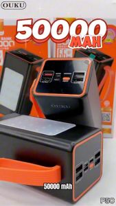 แบตสำรอง OUKU P50 พาวเวอร์แบงค์ Powerbank  5000OmAh PD20W+QC22.5W ชาร์จเร็ว 66W Fast Charging