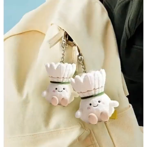 Creative Badminton Pendant Furry Cute Plush Doll Fun Toys Decoration Keychain Friends Gifts 羽毛球毛绒挂件 创意礼物