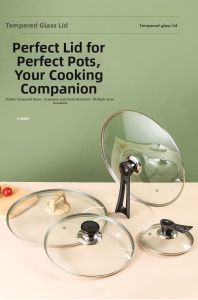 Multipurpose Clear Thickened G-shaped Pot Lid
