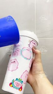 Combo 100 sticker HEO MẬP ú hồng dễ thương potepote kobuta decal hình dán