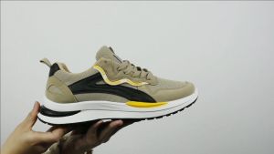 Sepatu Sneakers Pria BOSTON COKLAT Sepatu Olahraga Sepatu Jogging Impor Sepatu Lari Sepatu Casual
