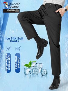 TUCANO | Summer Cool Ice Silk Stretch Mens Trousers